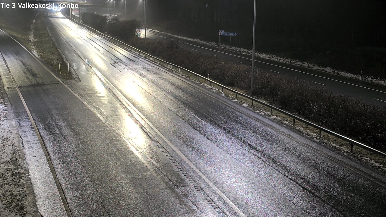 Weather Camera Image Väg 3 Valkeakoski, Konho, Valkeakoski, Pirkanmaa