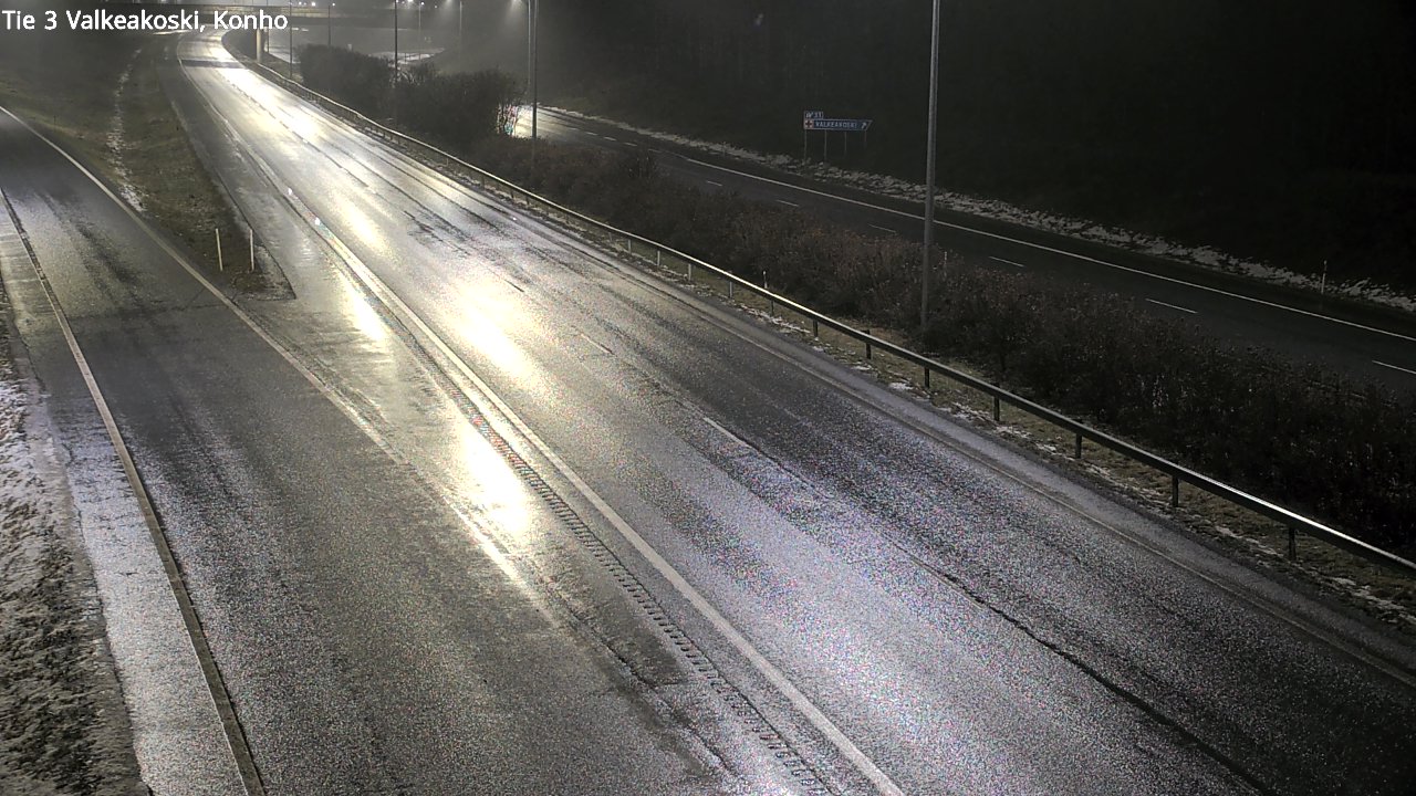 Weather Camera Image Väg 3 Valkeakoski, Konho, Valkeakoski, Pirkanmaa