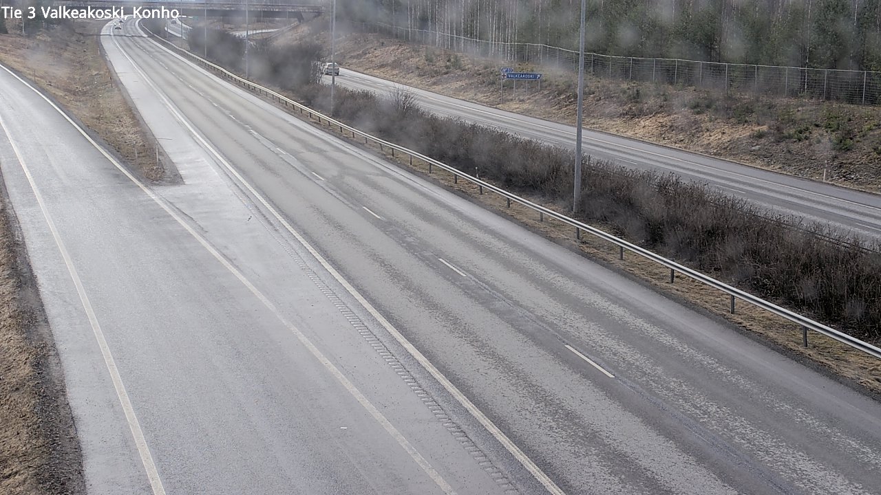 Weather Camera Image Road 3 Valkeakoski, Konho, Valkeakoski, Pirkanmaa