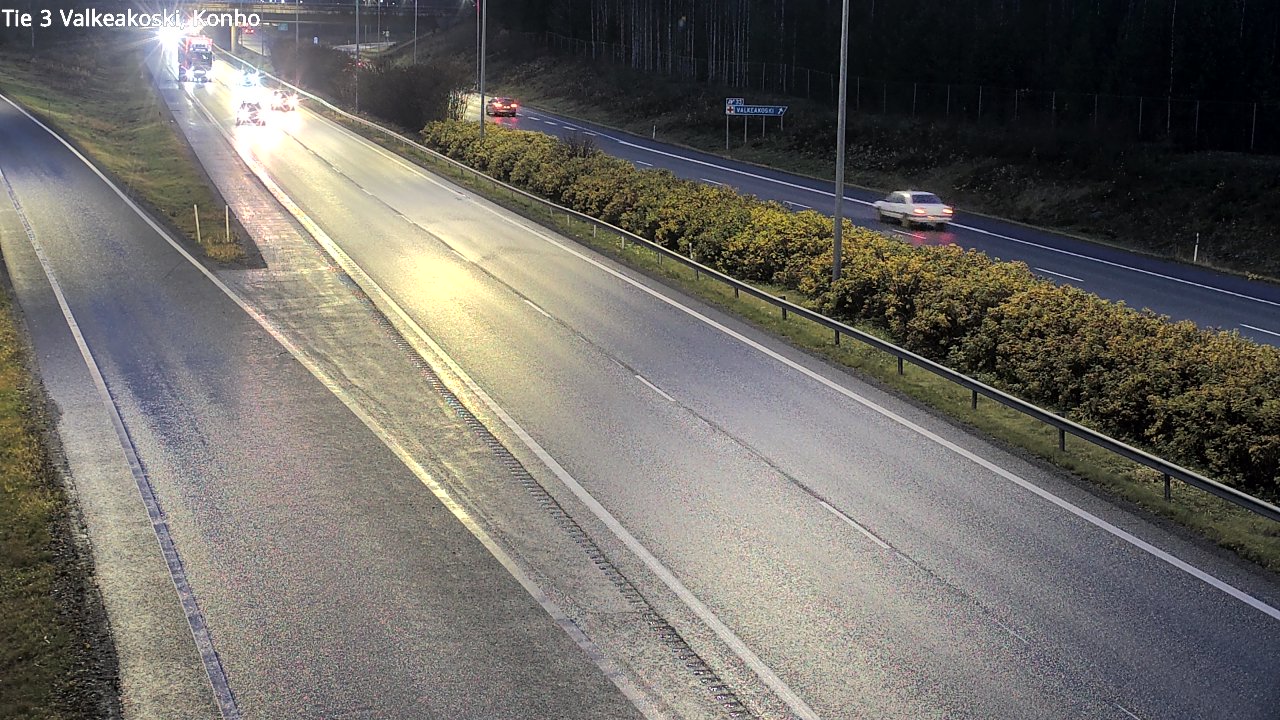 Weather Camera Image Väg 3 Valkeakoski, Konho, Valkeakoski, Pirkanmaa