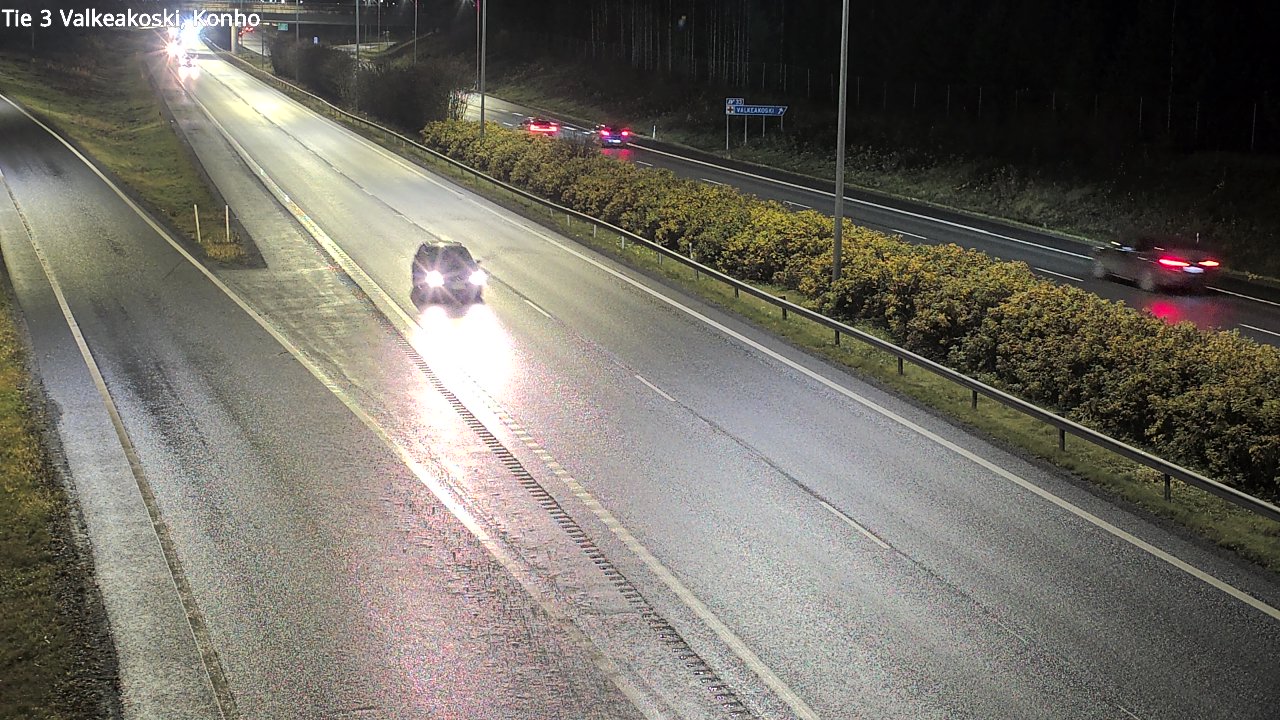 Weather Camera Image Väg 3 Valkeakoski, Konho, Valkeakoski, Pirkanmaa