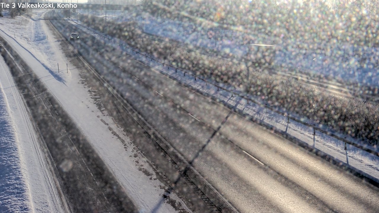 Weather Camera Image Väg 3 Valkeakoski, Konho, Valkeakoski, Pirkanmaa