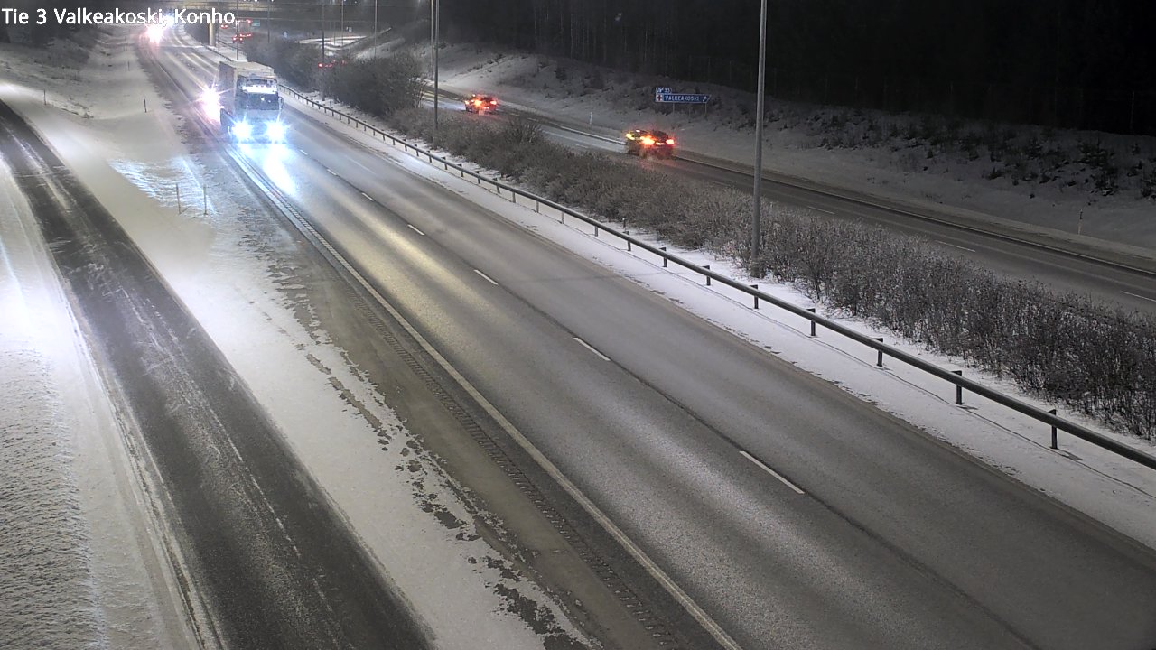 Weather Camera Image Väg 3 Valkeakoski, Konho, Valkeakoski, Pirkanmaa