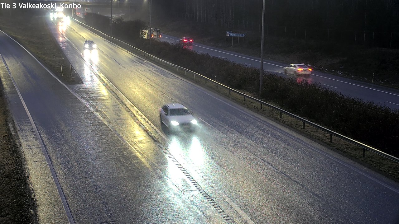 Weather Camera Image Road 3 Valkeakoski, Konho, Valkeakoski, Pirkanmaa