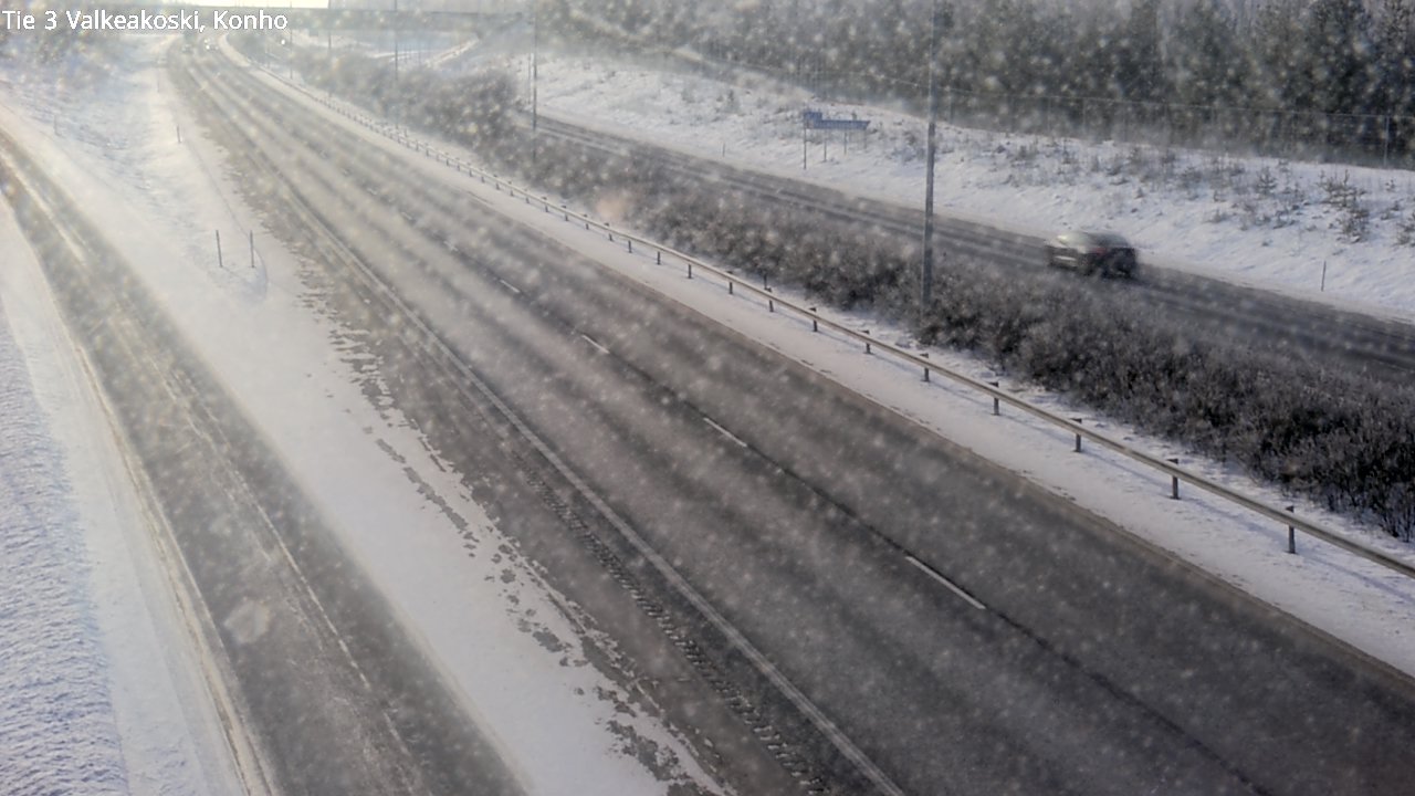 Weather Camera Image Väg 3 Valkeakoski, Konho, Valkeakoski, Pirkanmaa