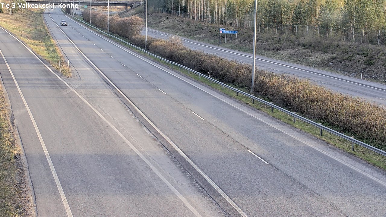 Kelikamerat Kuva Tie 3 Valkeakoski, Konho, Valkeakoski, Pirkanmaa