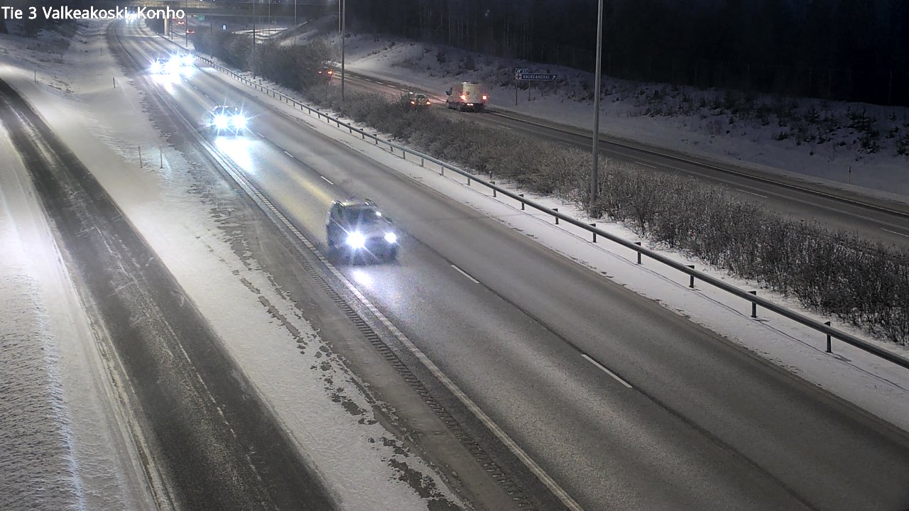 Weather Camera Image Väg 3 Valkeakoski, Konho, Valkeakoski, Pirkanmaa