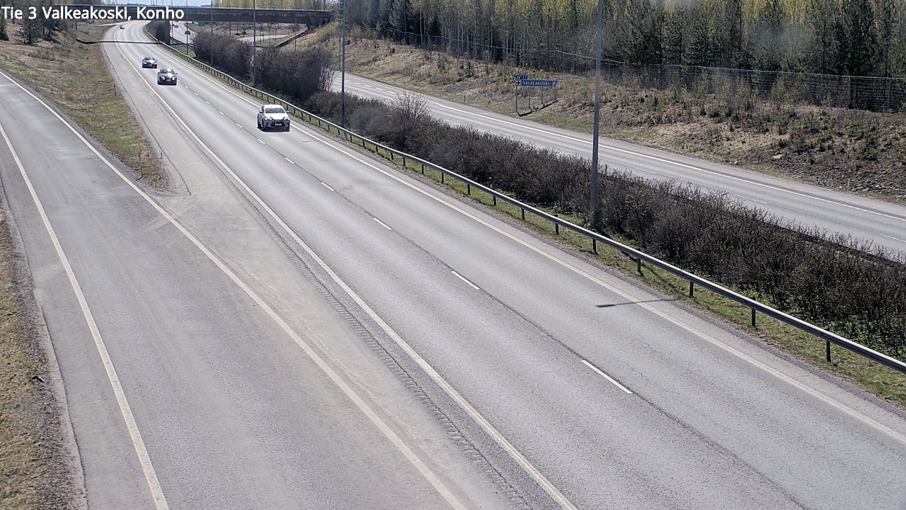 Kelikamerat Kuva Tie 3 Valkeakoski, Konho, Valkeakoski, Pirkanmaa