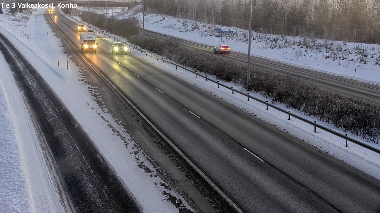 Weather Camera Image Väg 3 Valkeakoski, Konho, Valkeakoski, Pirkanmaa