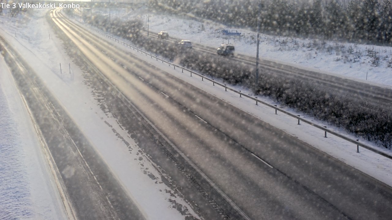 Weather Camera Image Väg 3 Valkeakoski, Konho, Valkeakoski, Pirkanmaa