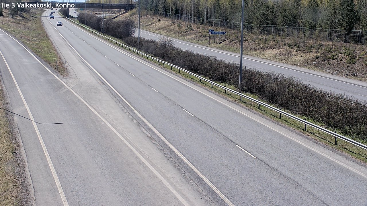 Kelikamerat Kuva Tie 3 Valkeakoski, Konho, Valkeakoski, Pirkanmaa