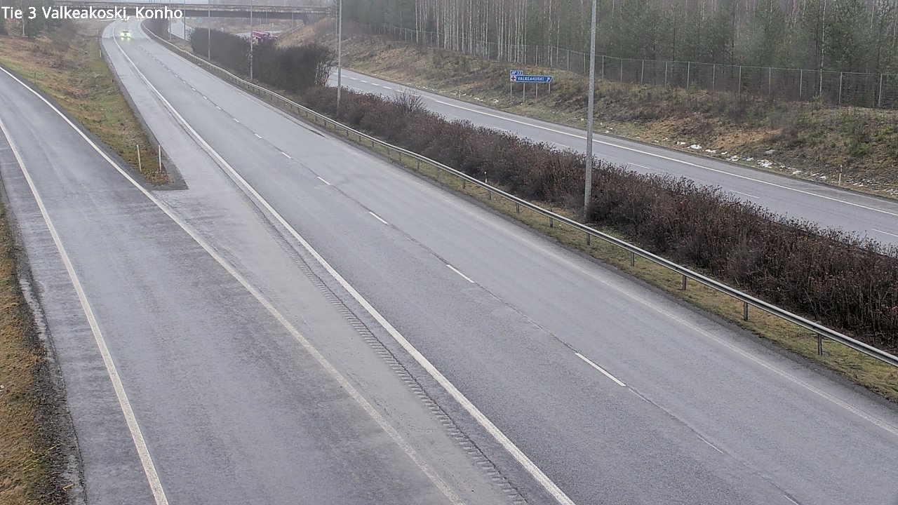 Weather Camera Image Road 3 Valkeakoski, Konho, Valkeakoski, Pirkanmaa