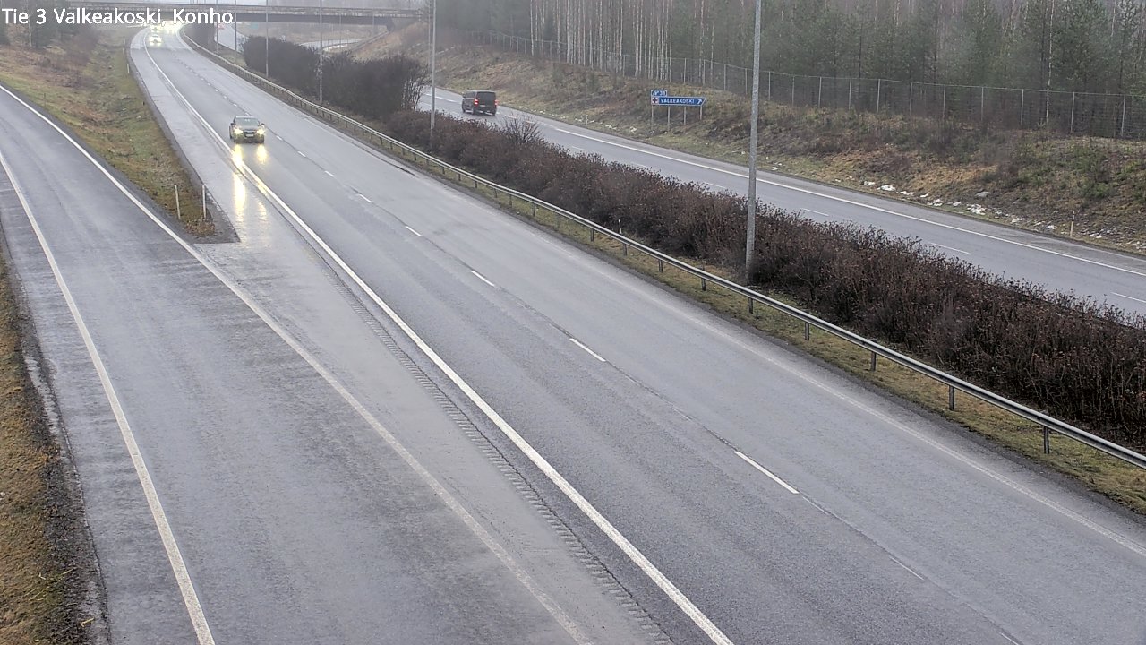 Weather Camera Image Road 3 Valkeakoski, Konho, Valkeakoski, Pirkanmaa