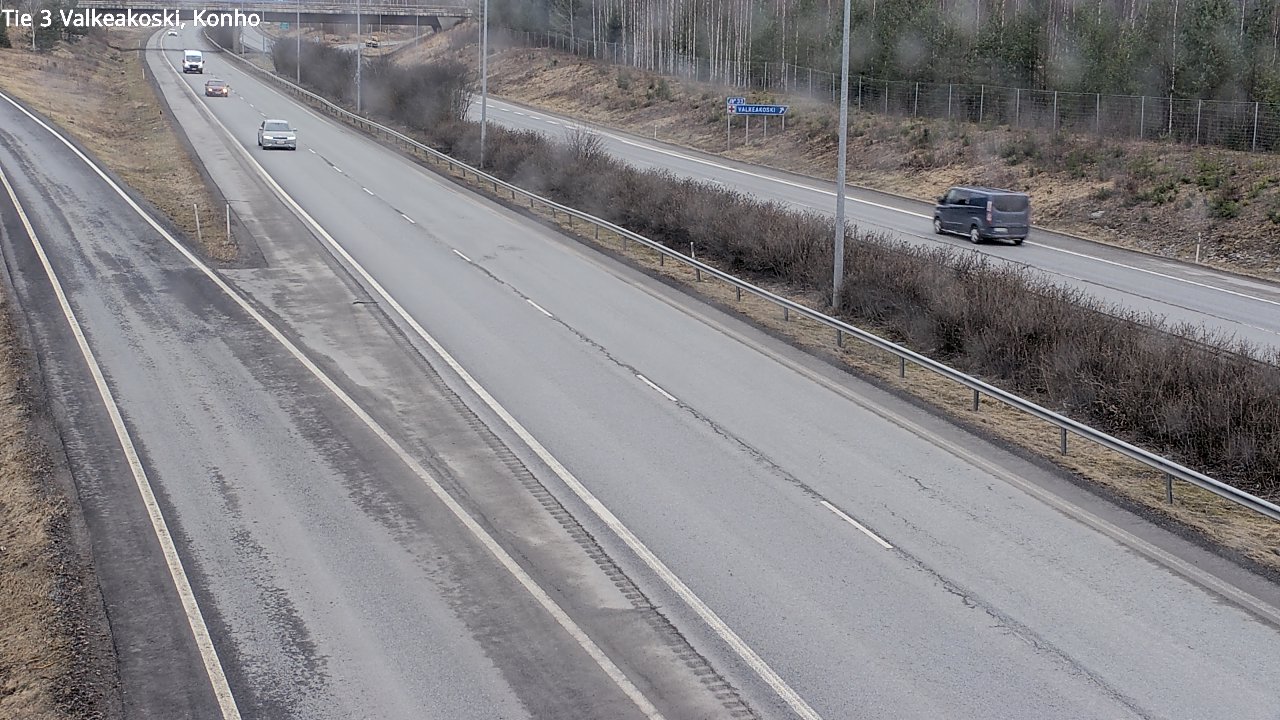 Kelikamerat Kuva Tie 3 Valkeakoski, Konho, Valkeakoski, Pirkanmaa