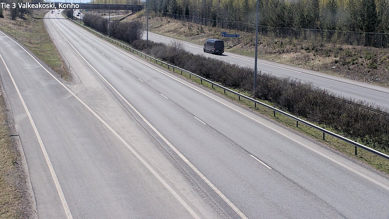 Kelikamerat Kuva Tie 3 Valkeakoski, Konho, Valkeakoski, Pirkanmaa