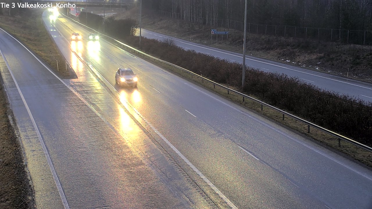 Weather Camera Image Road 3 Valkeakoski, Konho, Valkeakoski, Pirkanmaa