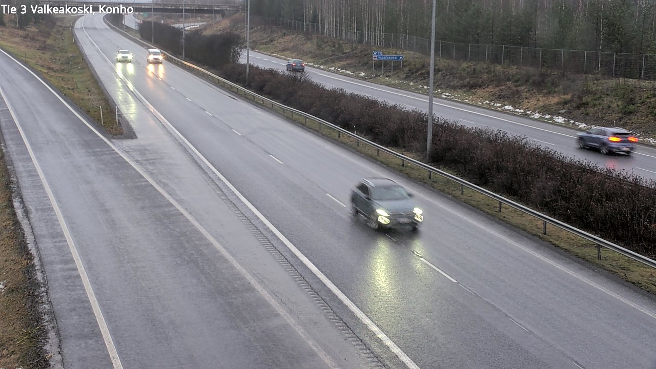 Weather Camera Image Road 3 Valkeakoski, Konho, Valkeakoski, Pirkanmaa