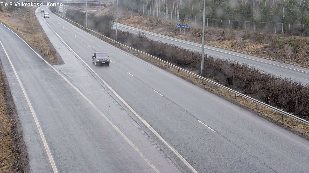 Kelikamerat Kuva Tie 3 Valkeakoski, Konho, Valkeakoski, Pirkanmaa