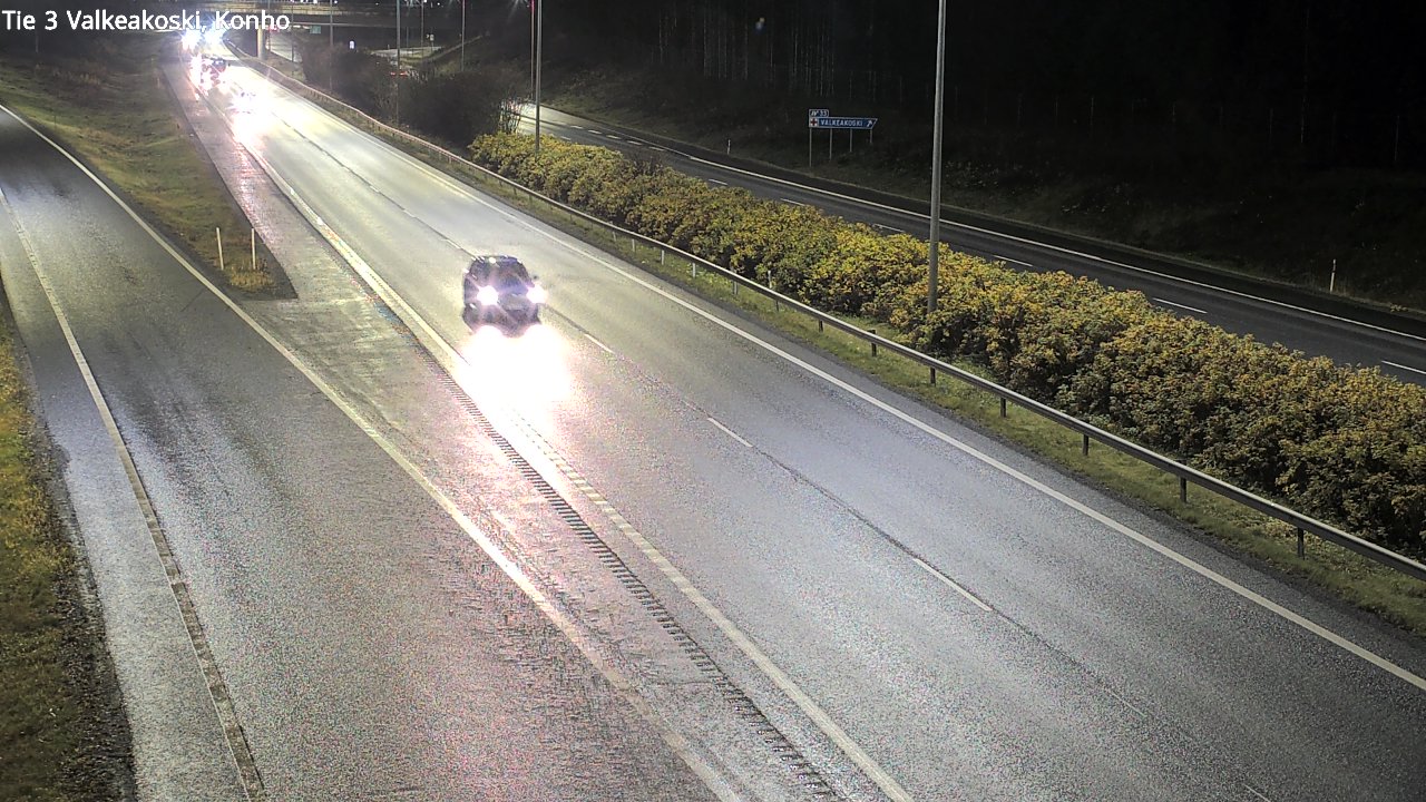 Weather Camera Image Väg 3 Valkeakoski, Konho, Valkeakoski, Pirkanmaa