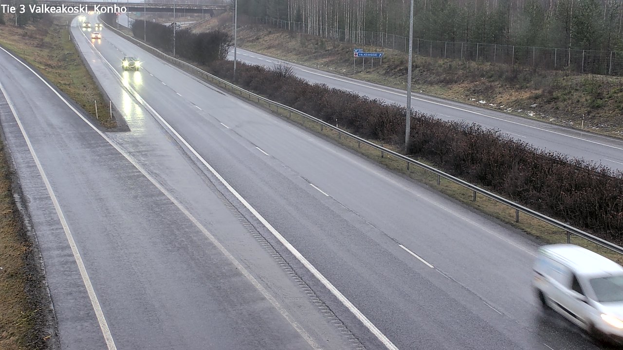 Weather Camera Image Road 3 Valkeakoski, Konho, Valkeakoski, Pirkanmaa