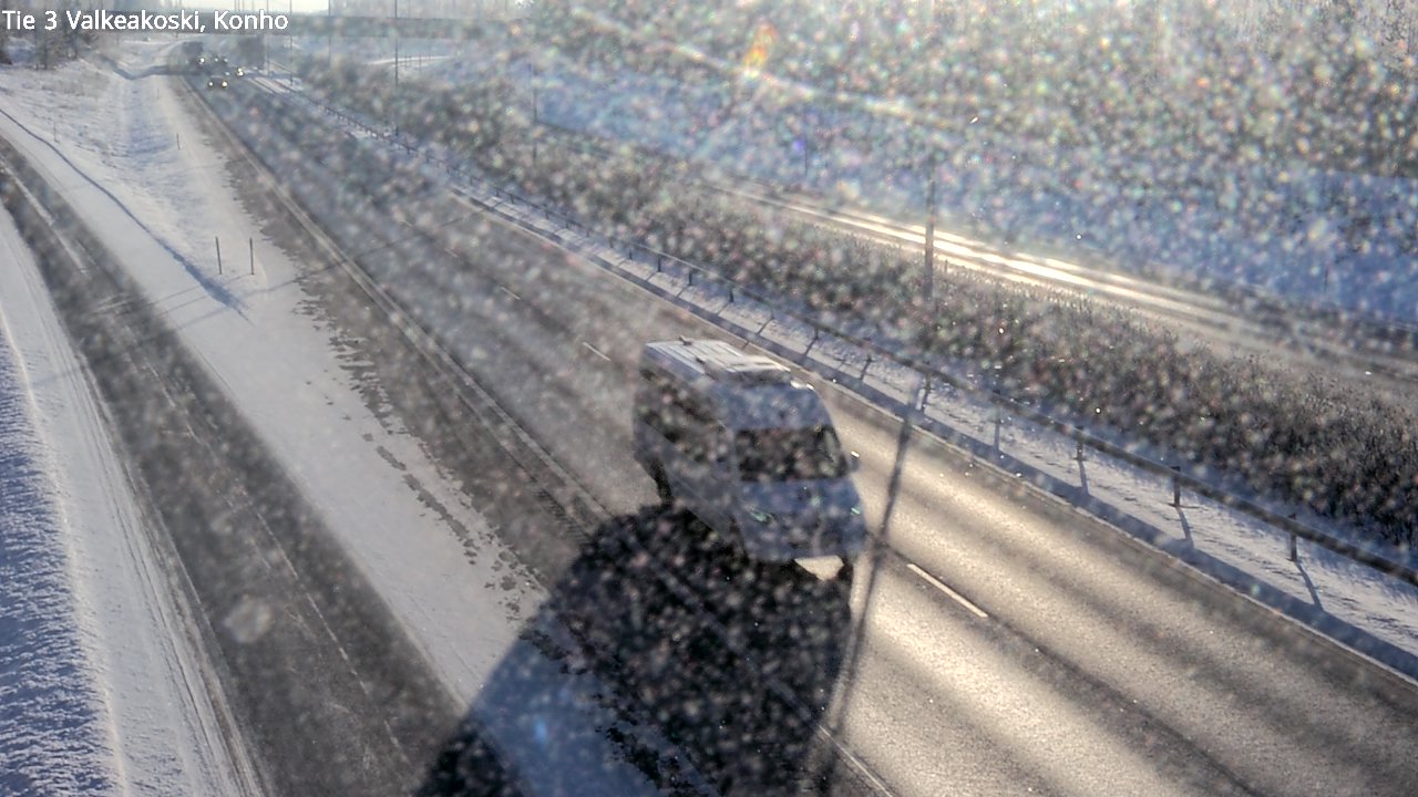 Weather Camera Image Väg 3 Valkeakoski, Konho, Valkeakoski, Pirkanmaa