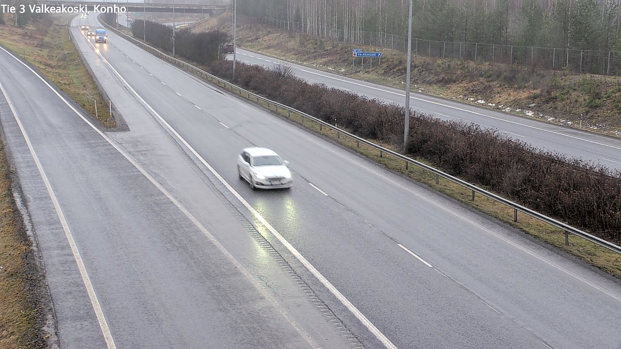 Weather Camera Image Road 3 Valkeakoski, Konho, Valkeakoski, Pirkanmaa