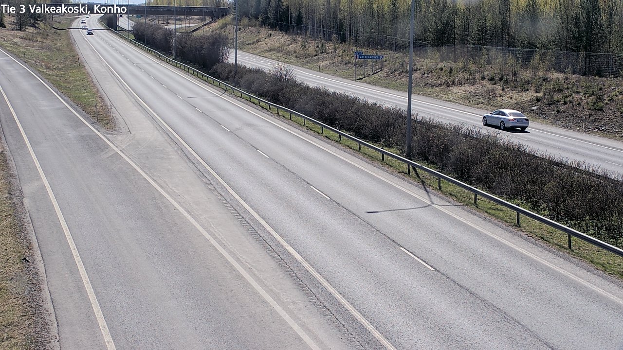 Kelikamerat Kuva Tie 3 Valkeakoski, Konho, Valkeakoski, Pirkanmaa