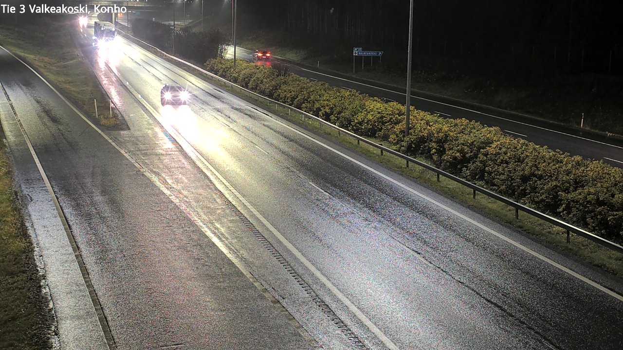 Weather Camera Image Road 3 Valkeakoski, Konho, Valkeakoski, Pirkanmaa