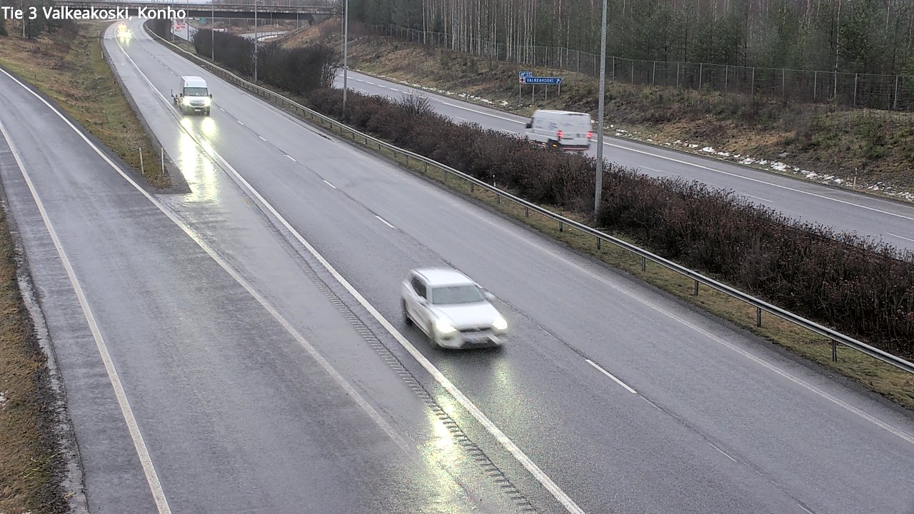 Weather Camera Image Road 3 Valkeakoski, Konho, Valkeakoski, Pirkanmaa