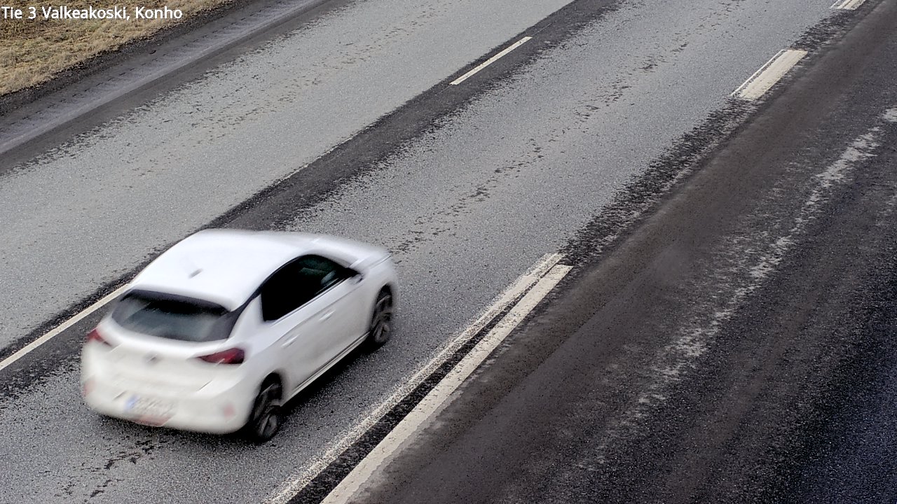 Weather Camera Image Väg 3 Valkeakoski, Konho, Valkeakoski, Pirkanmaa