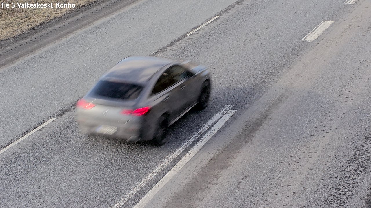 Weather Camera Image Road 3 Valkeakoski, Konho, Valkeakoski, Pirkanmaa