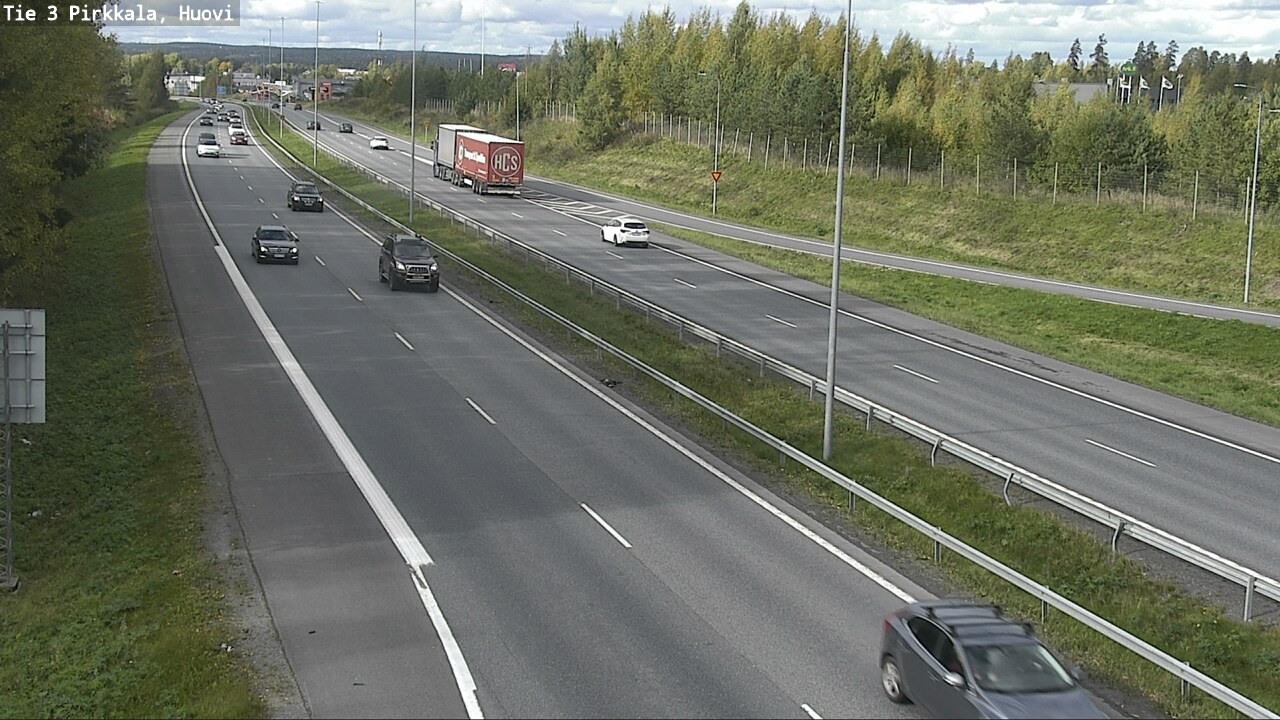 Weather Camera Image Väg 3 Birkala, Pirkkala, Pirkanmaa