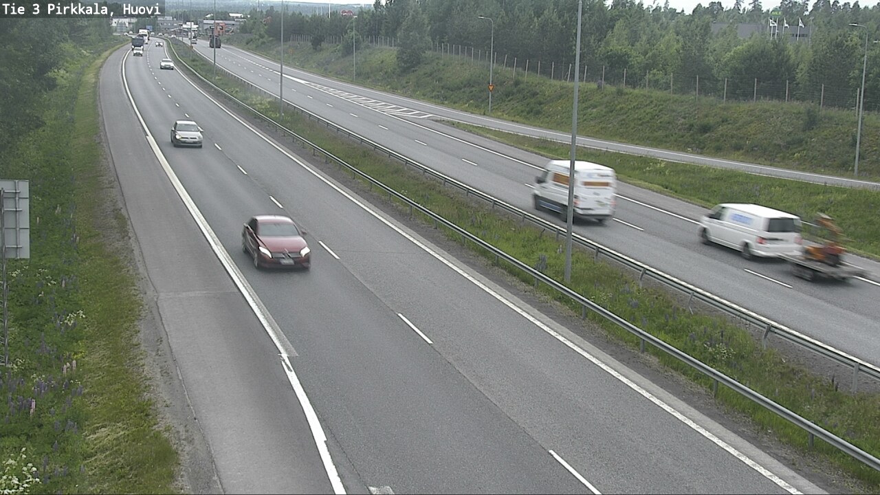 Weather Camera Image Väg 3 Birkala, Pirkkala, Pirkanmaa