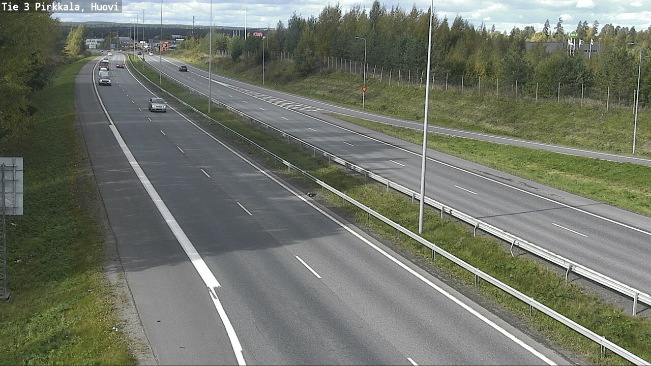 Weather Camera Image Väg 3 Birkala, Pirkkala, Pirkanmaa