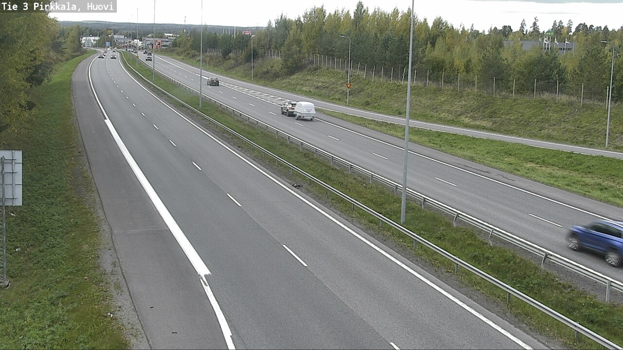 Weather Camera Image Väg 3 Birkala, Pirkkala, Pirkanmaa