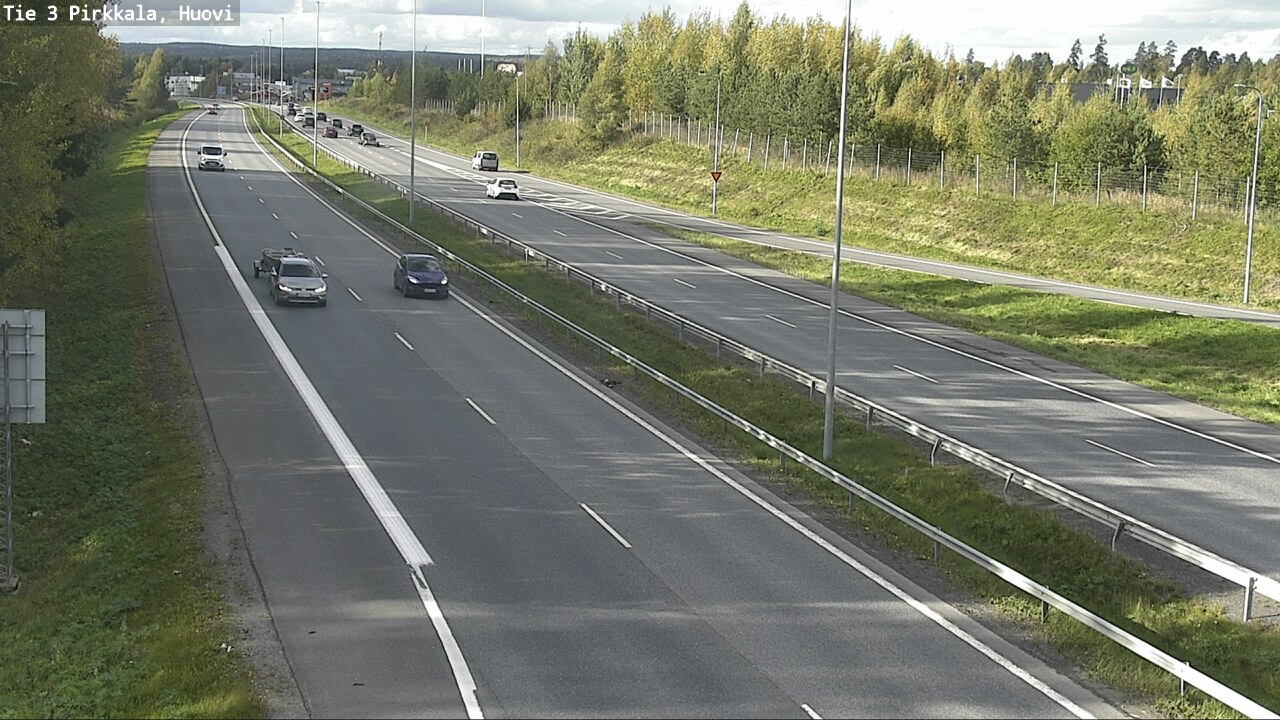 Weather Camera Image Väg 3 Birkala, Pirkkala, Pirkanmaa