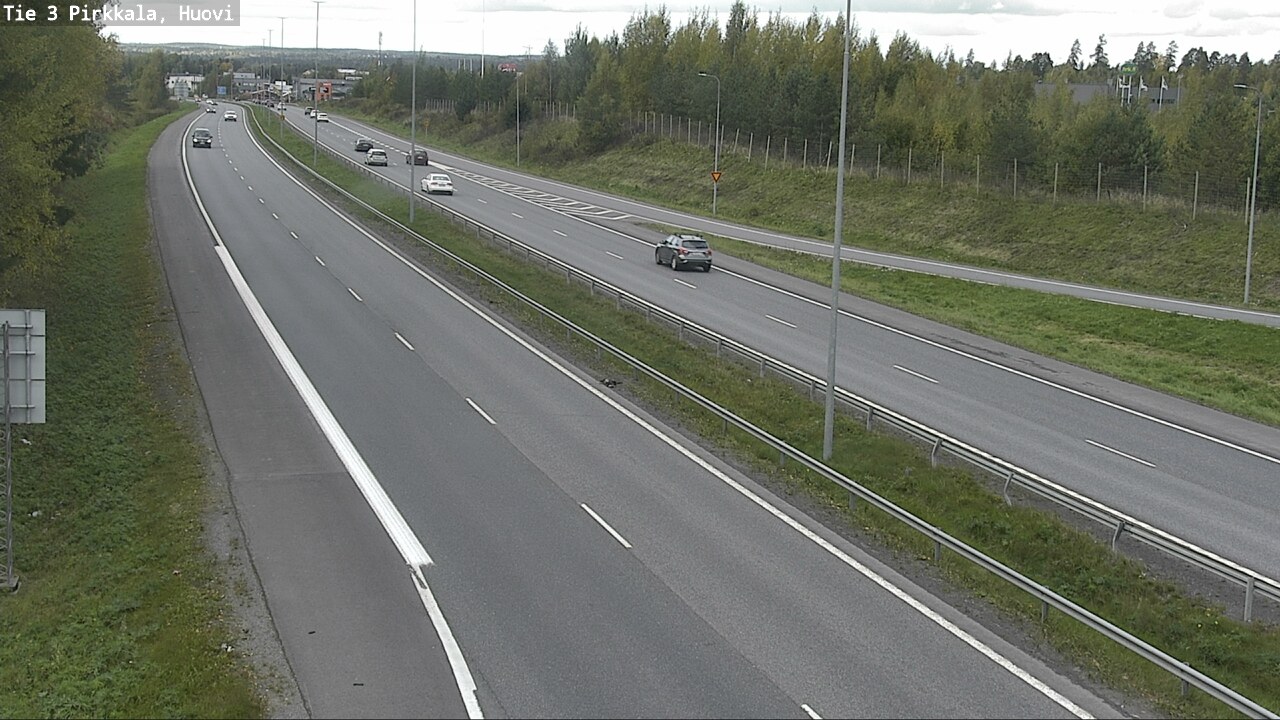Weather Camera Image Väg 3 Birkala, Pirkkala, Pirkanmaa