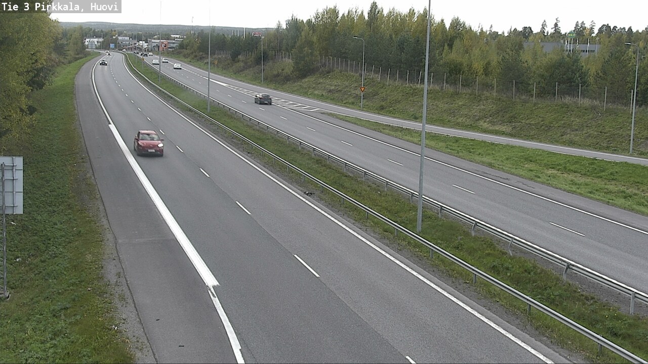 Weather Camera Image Väg 3 Birkala, Pirkkala, Pirkanmaa