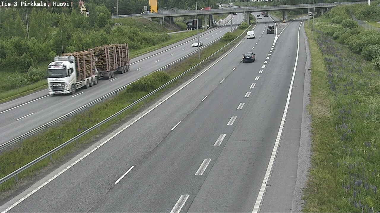 Weather Camera Image Väg 3 Birkala, Pirkkala, Pirkanmaa
