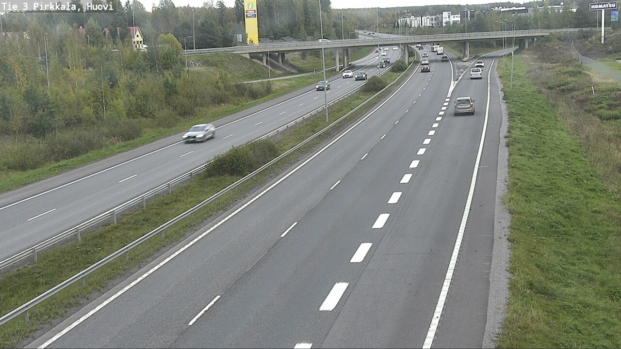 Weather Camera Image Road 3 Pirkkala, Pirkkala, Pirkanmaa