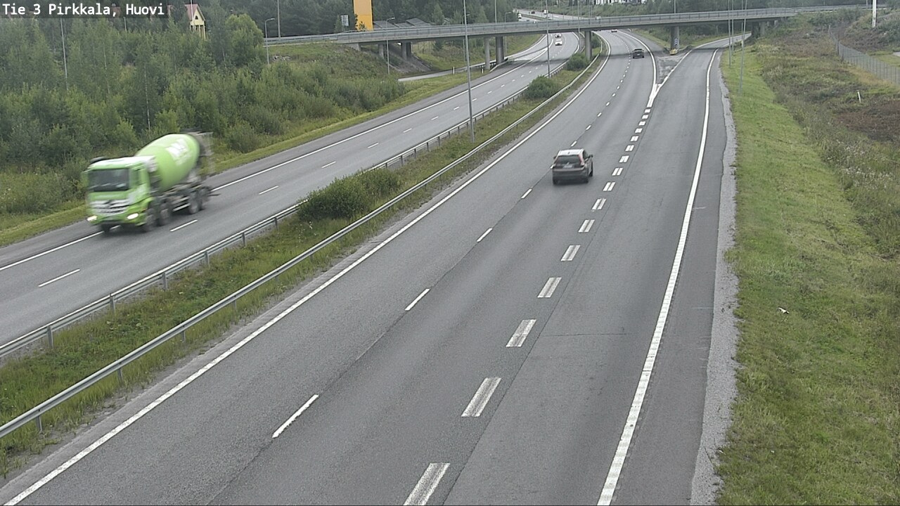 Weather Camera Image Road 3 Pirkkala, Pirkkala, Pirkanmaa