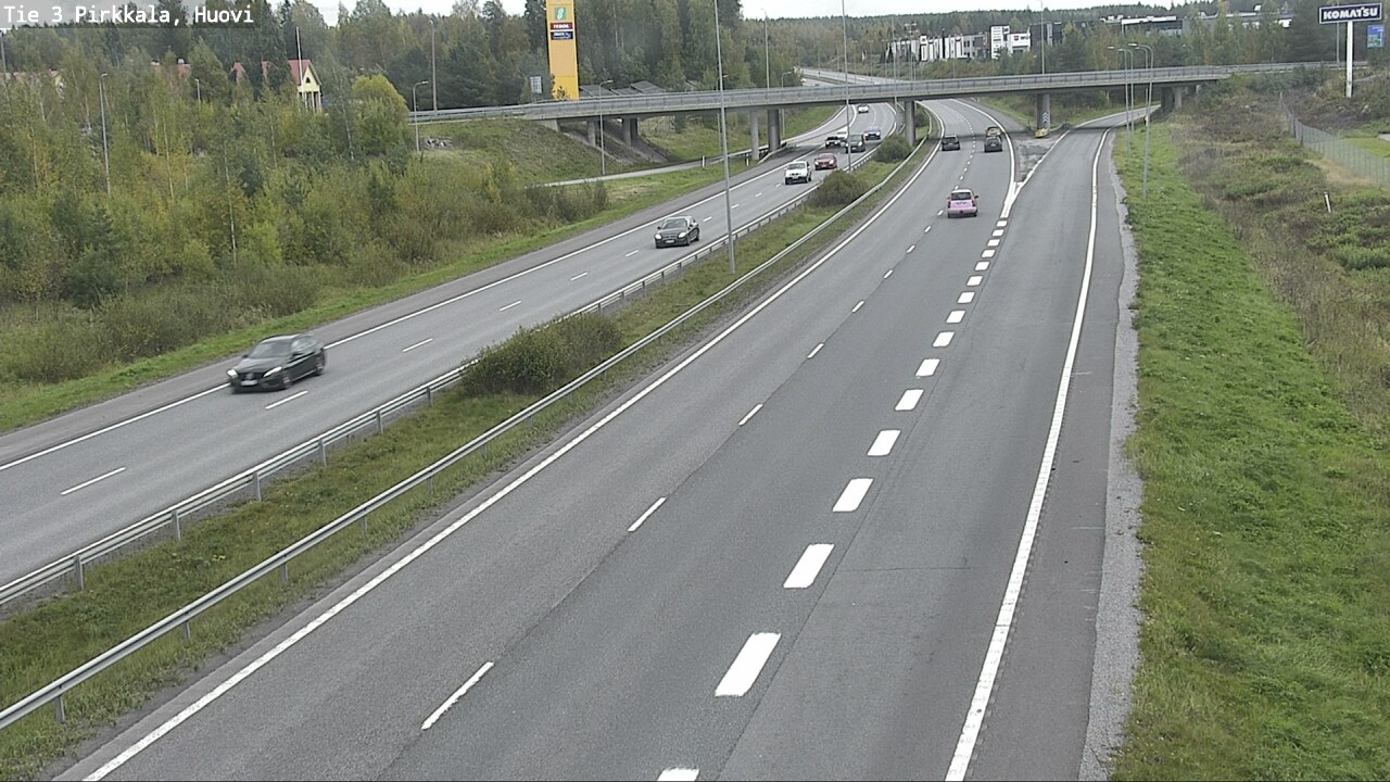 Weather Camera Image Road 3 Pirkkala, Pirkkala, Pirkanmaa