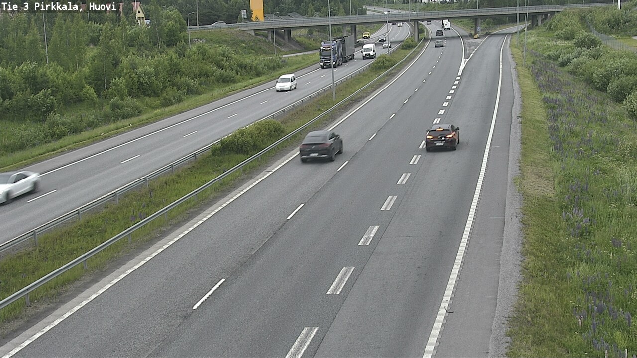 Weather Camera Image Väg 3 Birkala, Pirkkala, Pirkanmaa