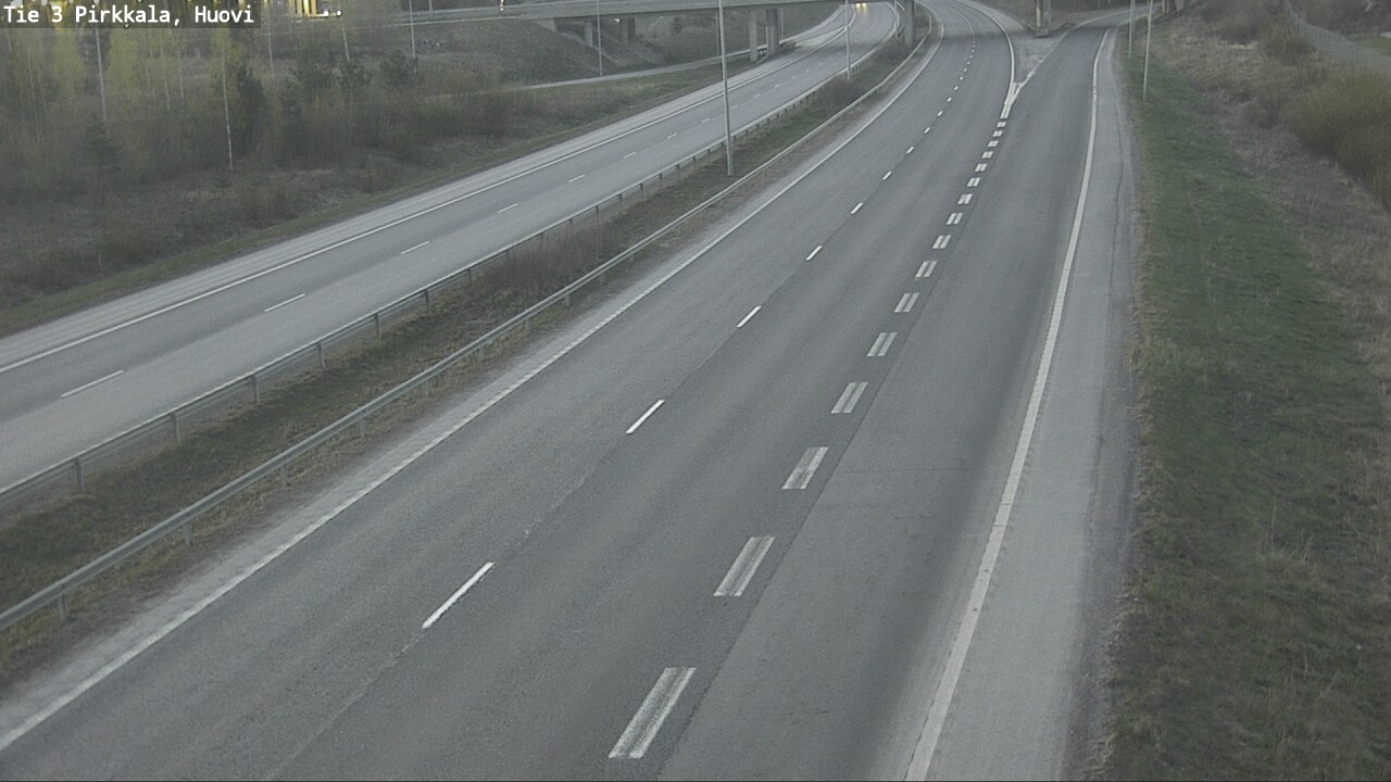 Weather Camera Image Väg 3 Birkala, Pirkkala, Pirkanmaa