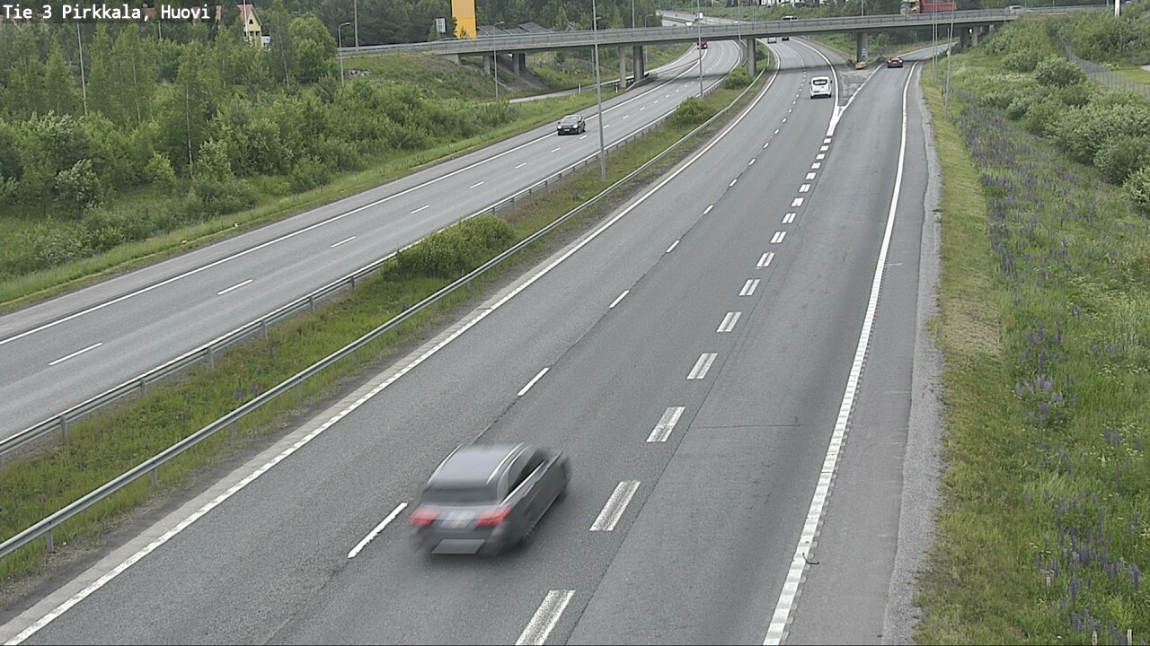 Weather Camera Image Väg 3 Birkala, Pirkkala, Pirkanmaa