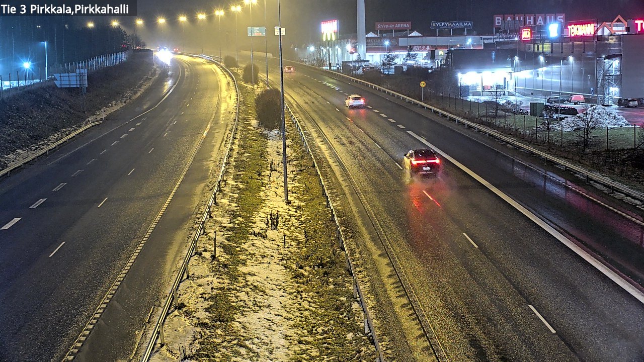 Weather Camera Image Väg 3 Birkala, Pirkkahalli, Pirkkala, Pirkanmaa