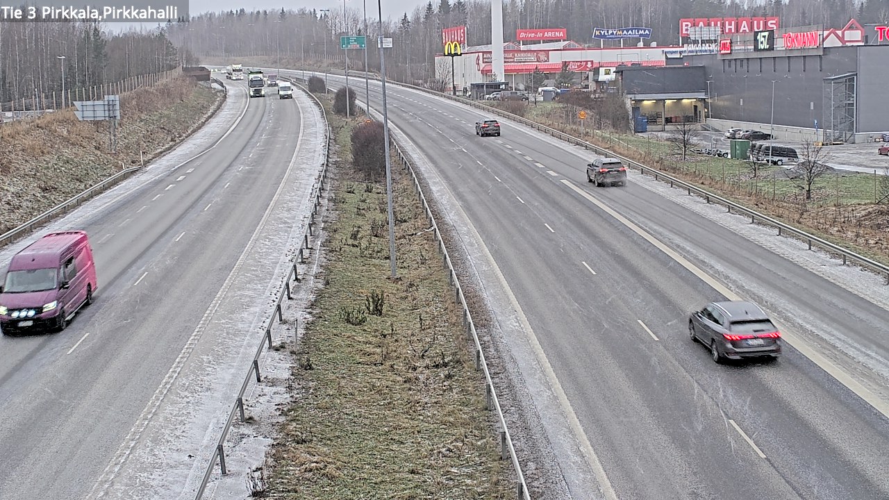Kelikamerat Kuva Tie 3 Pirkkala, Pirkkahalli, Pirkkala, Pirkanmaa