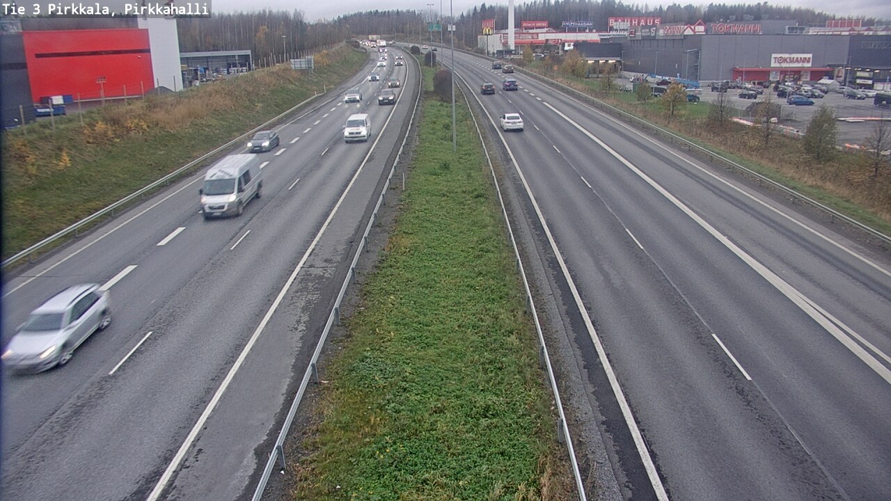 Kelikamerat Kuva Tie 3 Pirkkala, Pirkkahalli, Pirkkala, Pirkanmaa