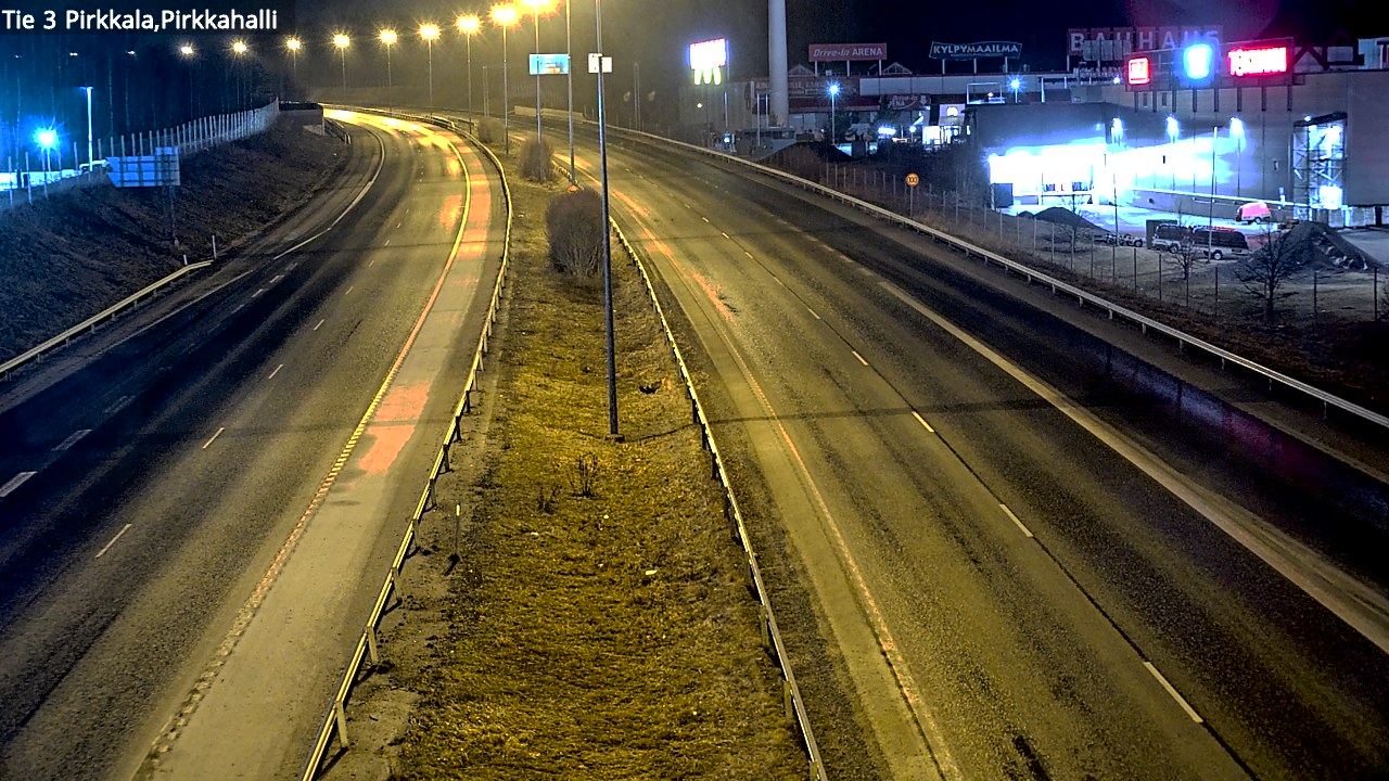 Kelikamerat Kuva Tie 3 Pirkkala, Pirkkahalli, Pirkkala, Pirkanmaa