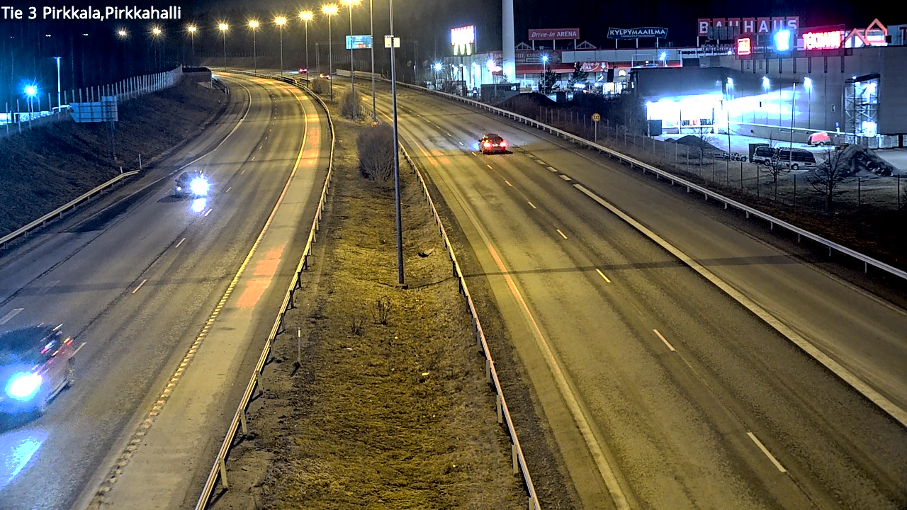 Kelikamerat Kuva Tie 3 Pirkkala, Pirkkahalli, Pirkkala, Pirkanmaa